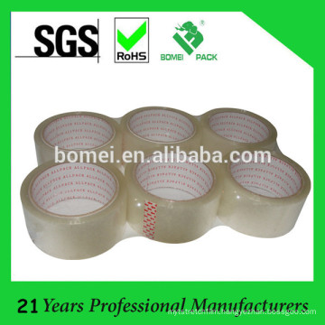 Clear Acrylic BOPP Adhesive Packaging Tape